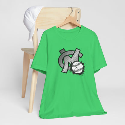 CM FOX BASEBALL UNISEX TEE