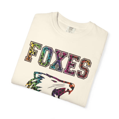 Foxes Leopard Mascot Tee