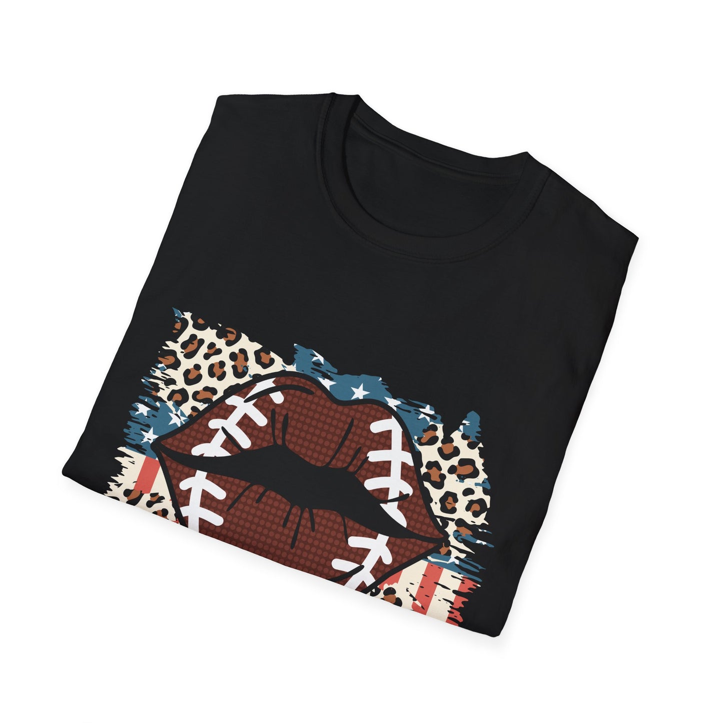 Football Lips Graphic Tee