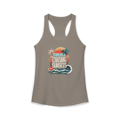 Sunsets Racerback Tank