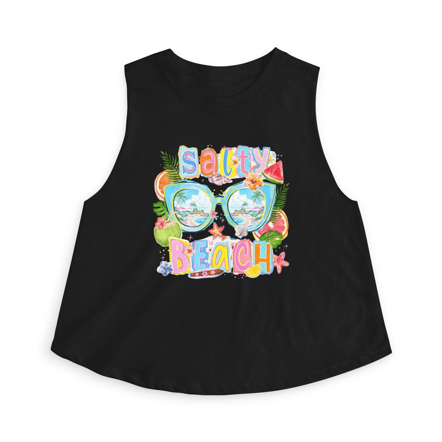 Salty Beach Crop Top