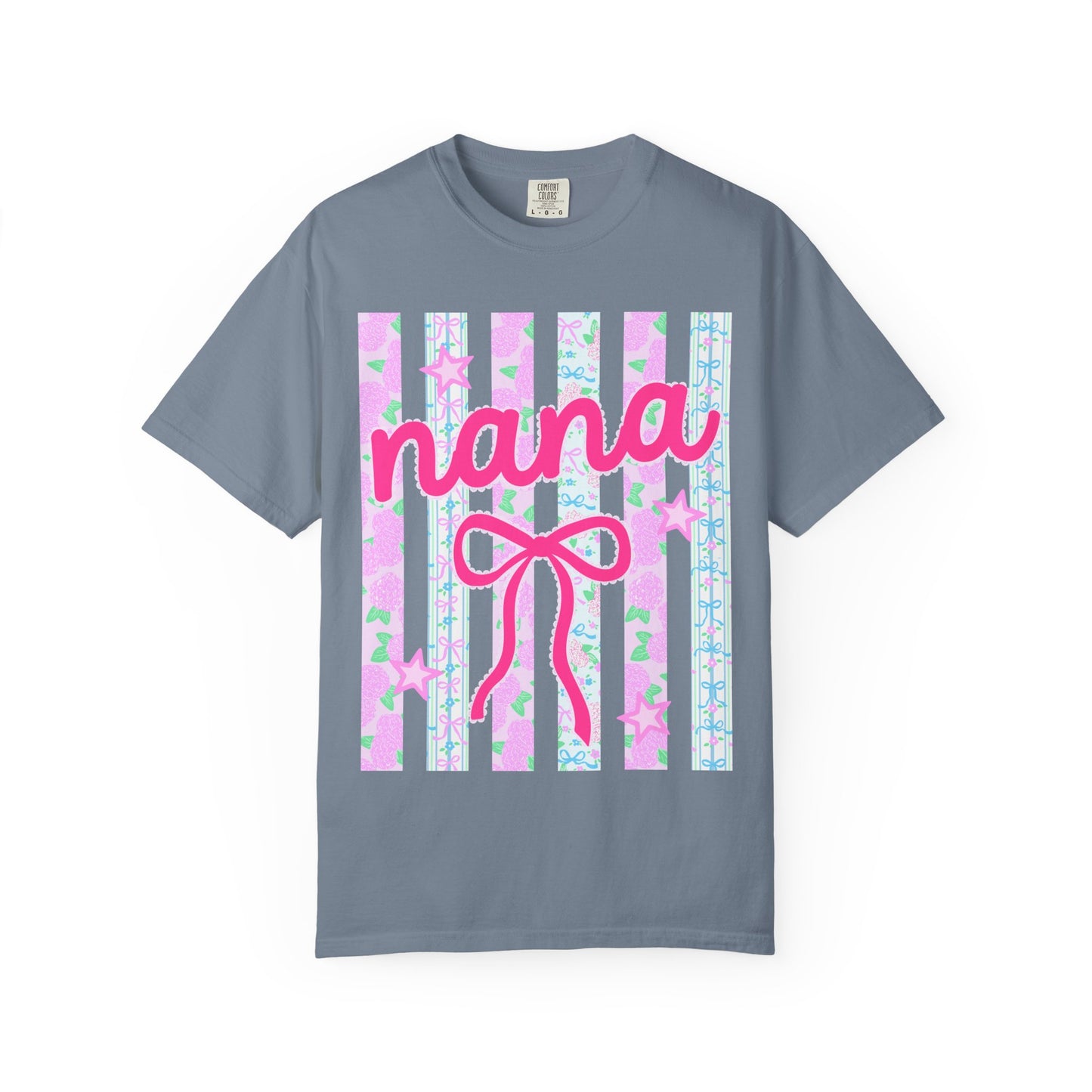 Nana Bow Stripe Tee