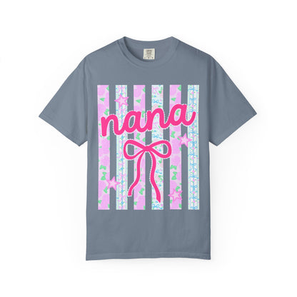 Nana Bow Stripe Tee