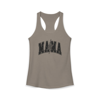 Mama Checker Racerback Tank
