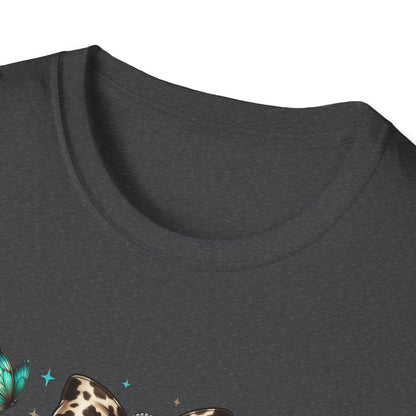 Mama Leopard Bow T‑Shirt