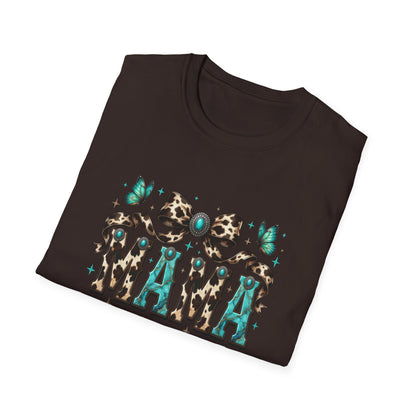 Mama Leopard Bow T‑Shirt
