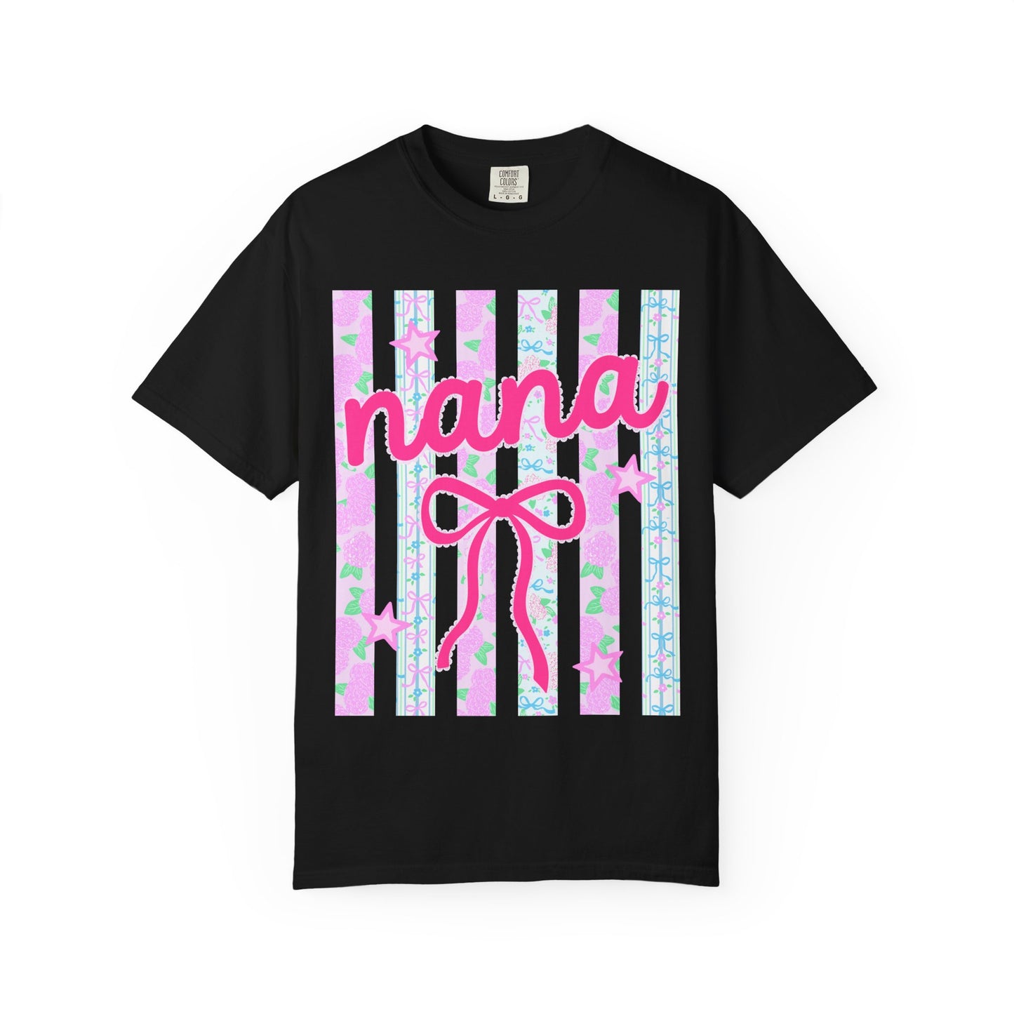 Nana Bow Stripe Tee