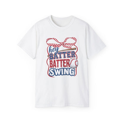 Baseball 'Hey Batter Batter Swing' Graphic Tee