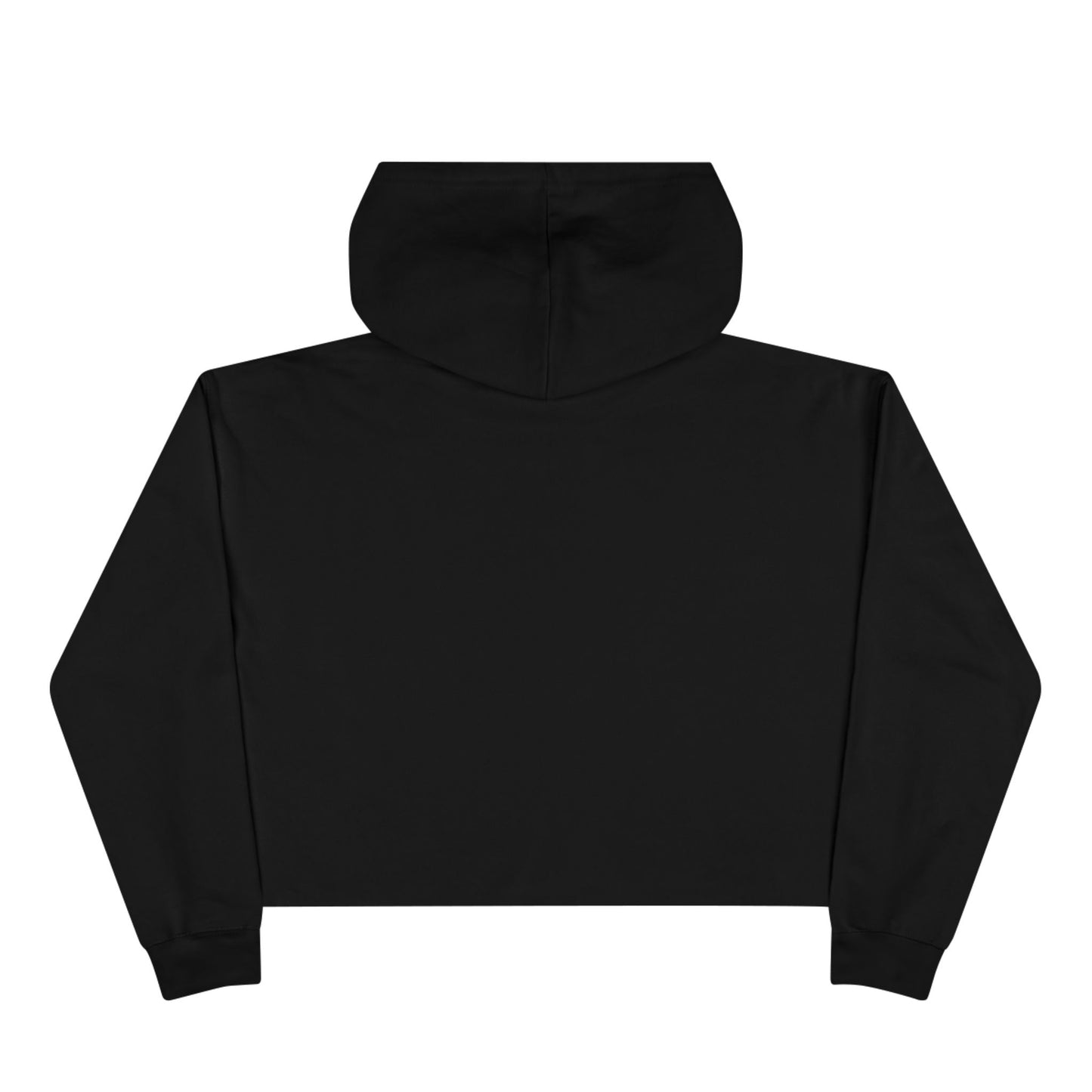 Foxes Mascot Crop Hoodie — Green Sports Team Logo
