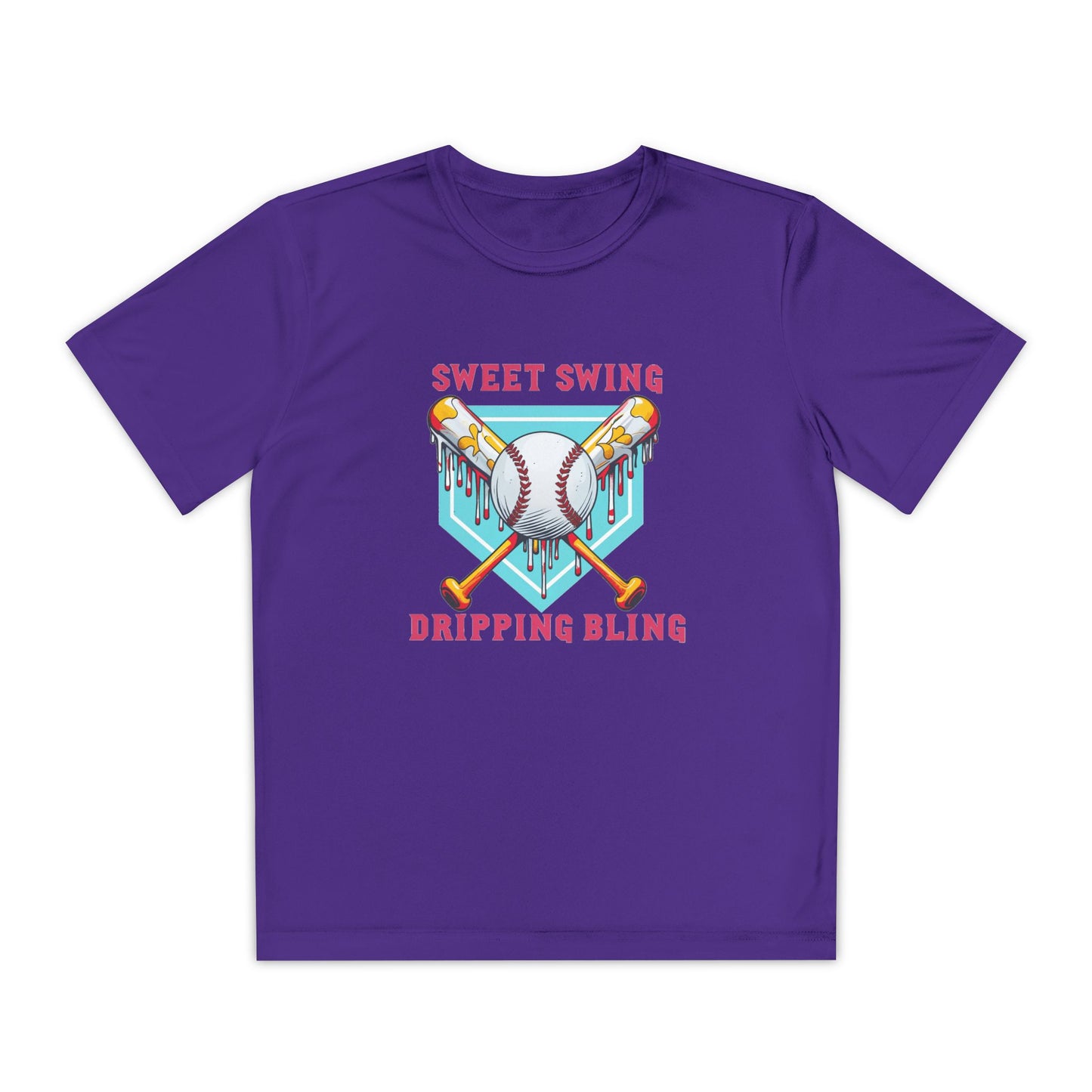 Sweet Swing Dripping Bling Boys Tee