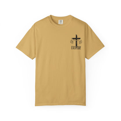 "Wake Up Worship Workout" Men's Tee - Front& Back