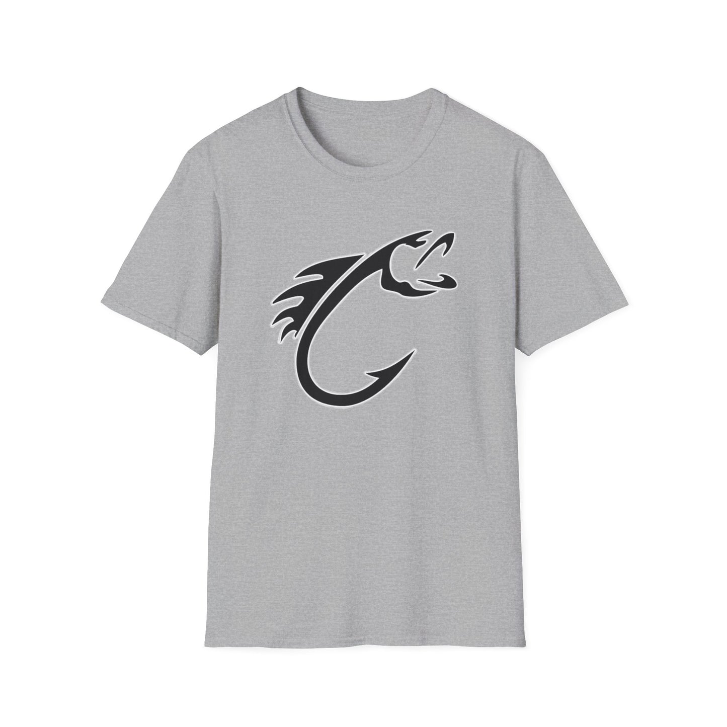 Fishing Hook Fish T-Shirt — Tribal Angler Graphic Tee