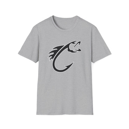 Fishing Hook Fish T-Shirt — Tribal Angler Graphic Tee