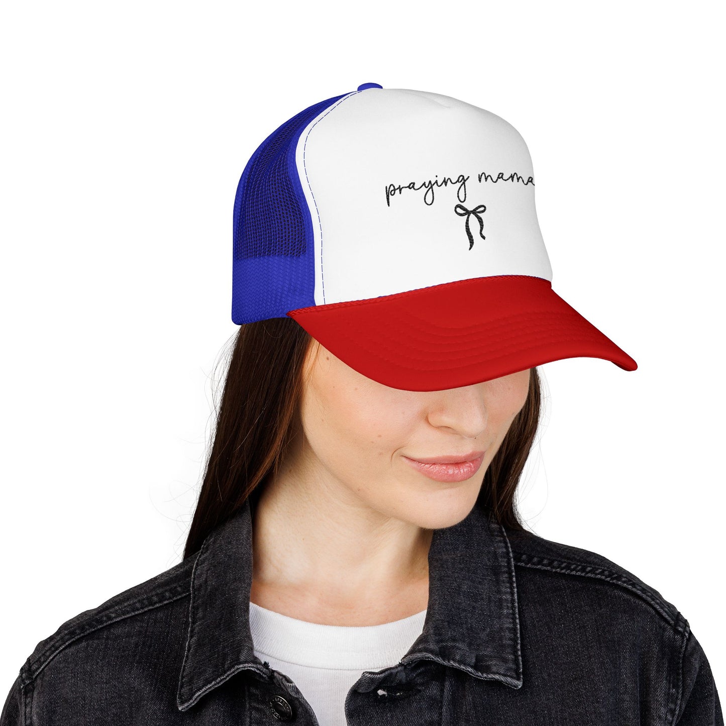 Praying Mama Foam Trucker Hat -