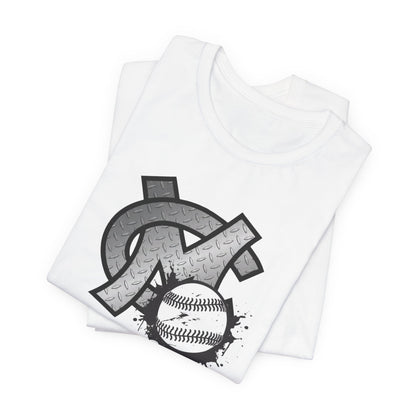 CM FOX BASEBALL UNISEX TEE