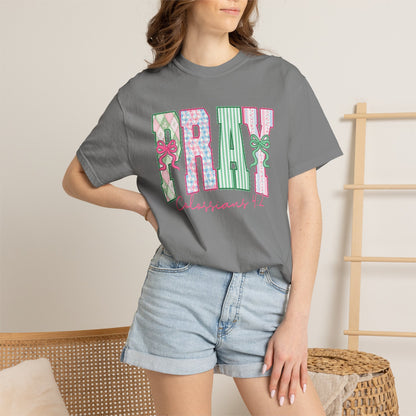 Pray Floral Graphic Tee
