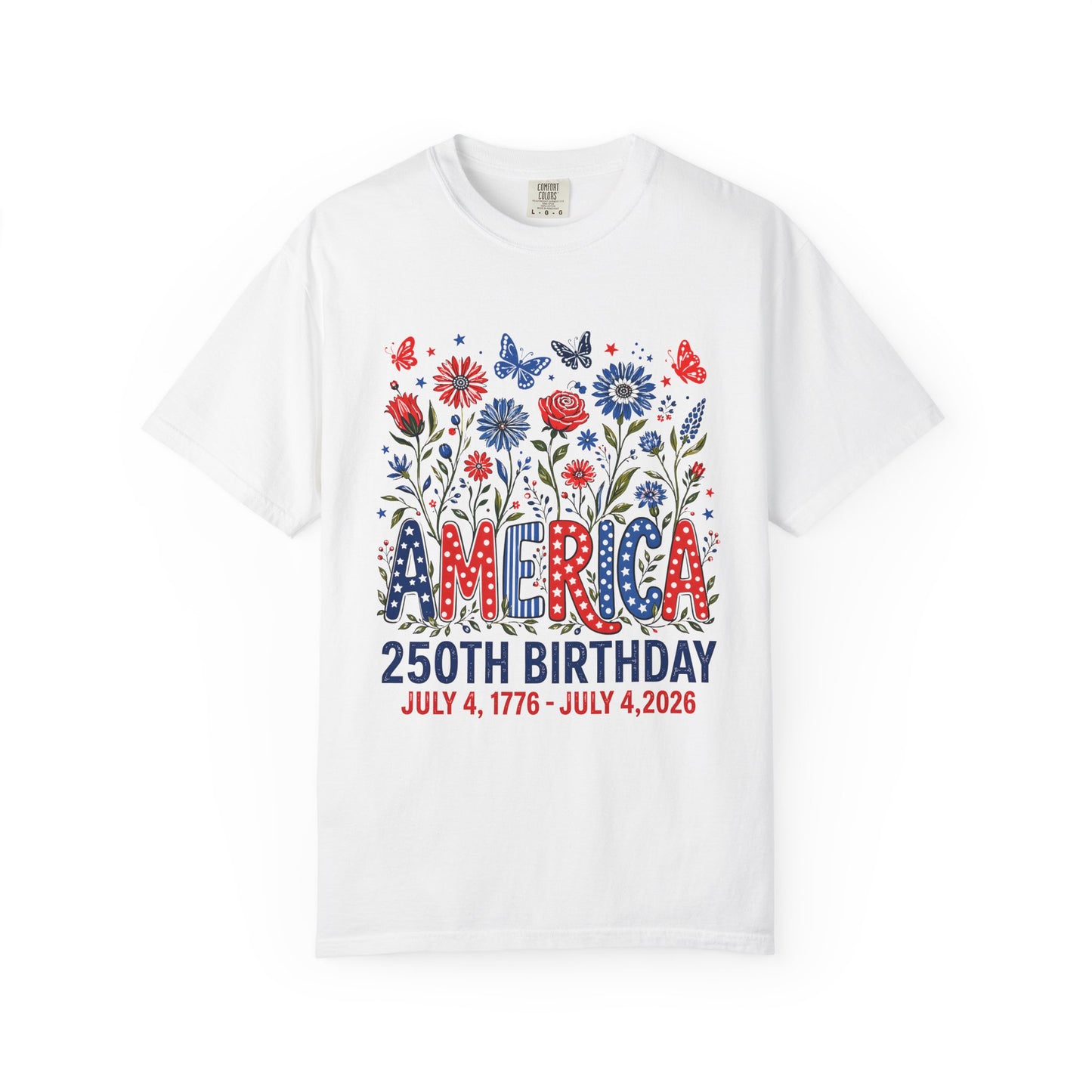 America 250th Birthday Tee