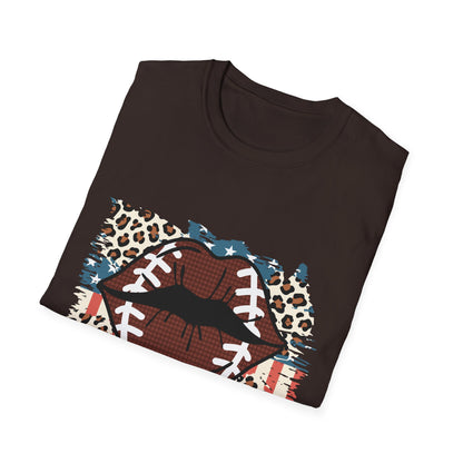 Football Lips Graphic Tee
