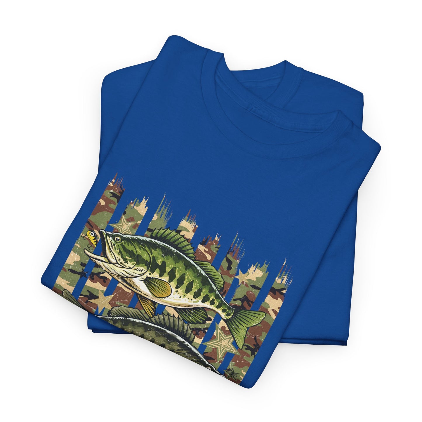 Fishing Bass Camouflage Tee