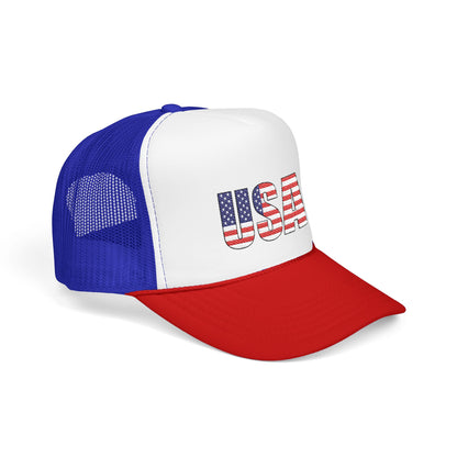 USA Flag Trucker Hat