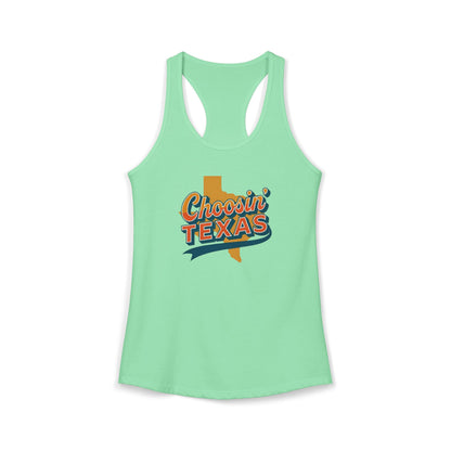 Choosin' Texas Racerback Tank