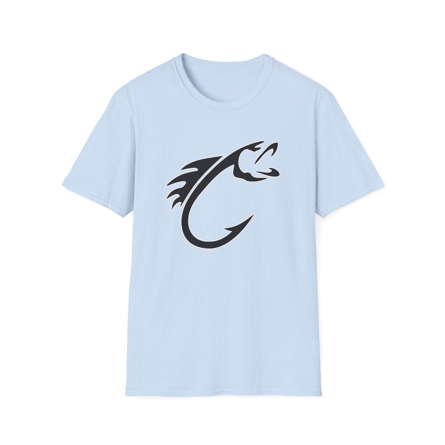 Fishing Hook Fish T-Shirt — Tribal Angler Graphic Tee