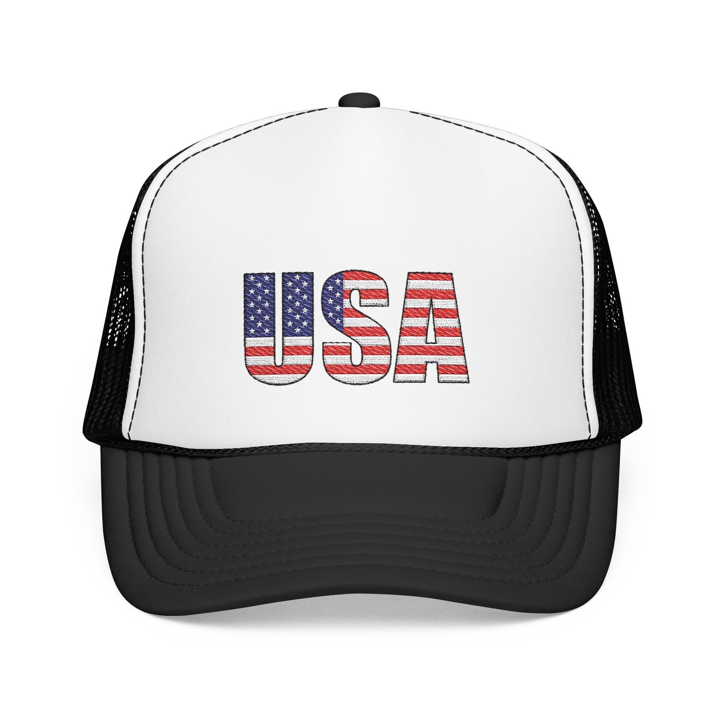 USA Flag Trucker Hat