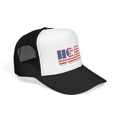 USA Flag Trucker Hat