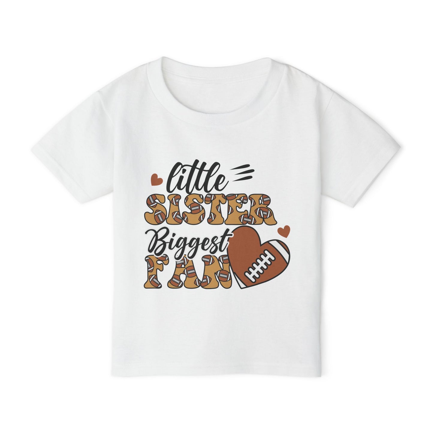 "Little Sister Biggest Fan" Football