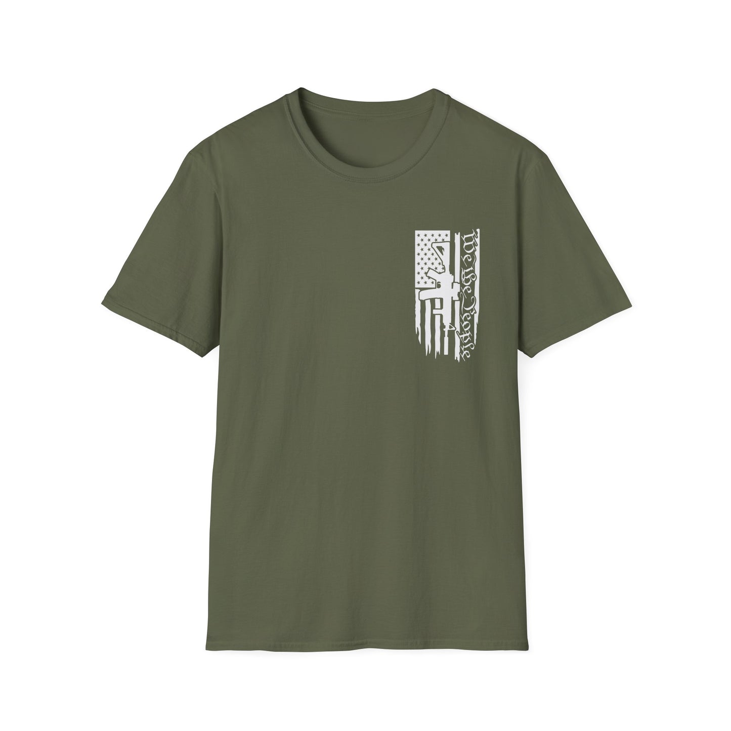 American Flag Rifle T-Shirt