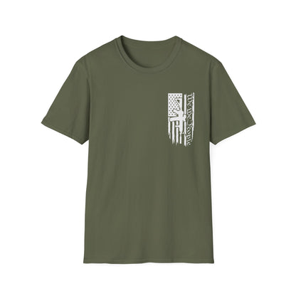American Flag Rifle T-Shirt