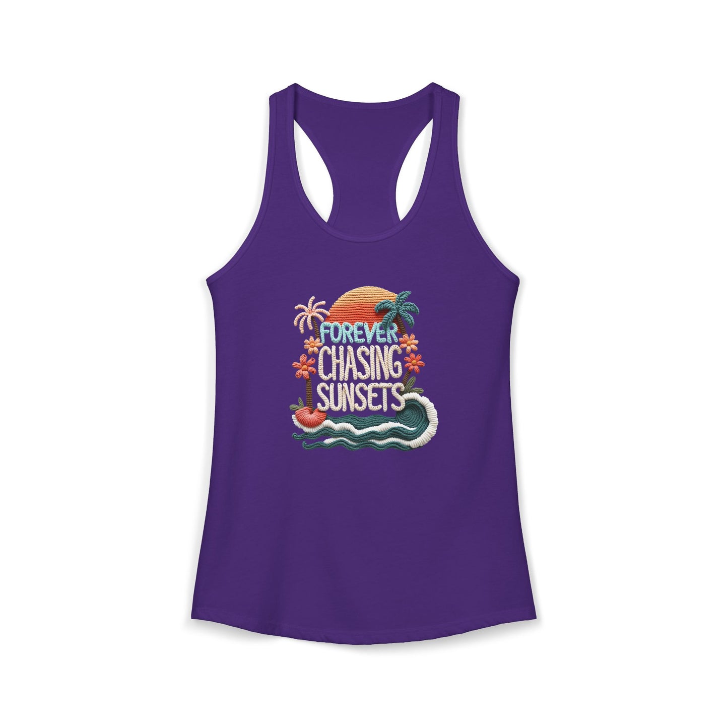 Sunsets Racerback Tank