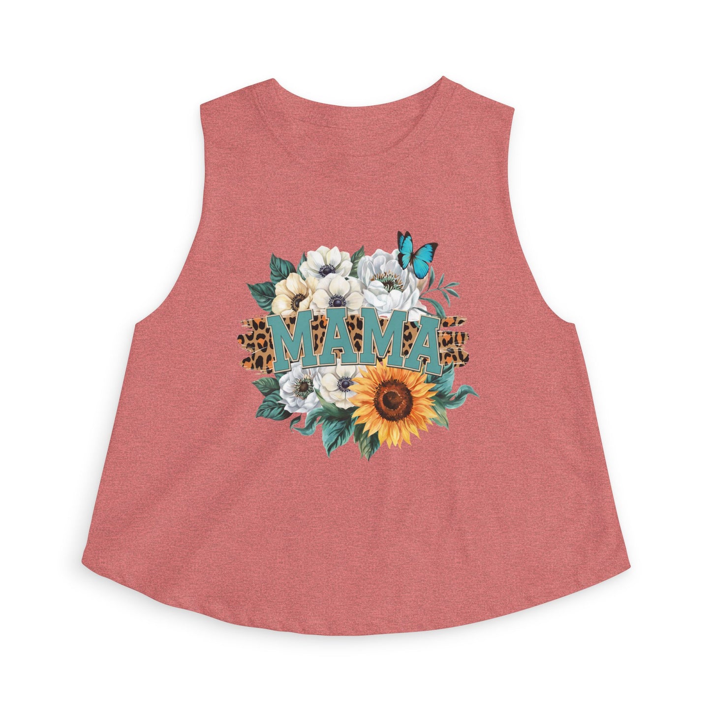 Mama Sunflower Crop Top