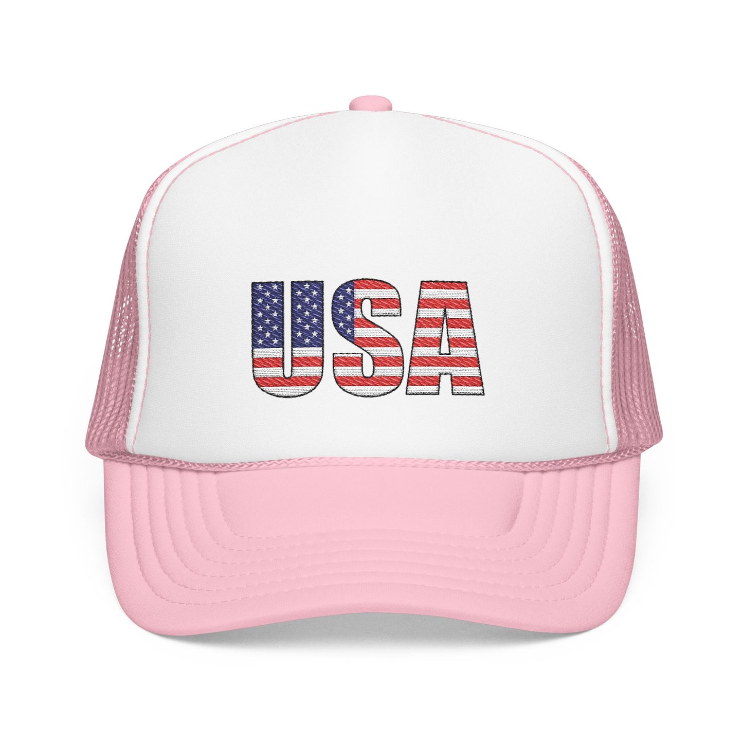 USA Flag Trucker Hat
