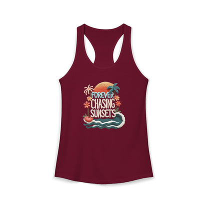Sunsets Racerback Tank