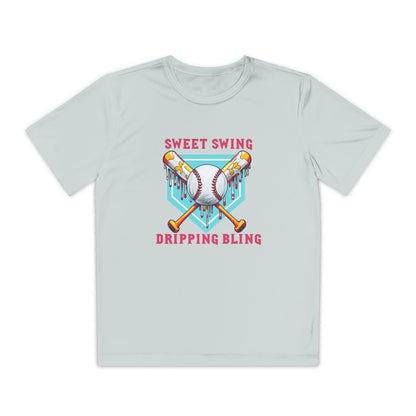 Sweet Swing Dripping Bling Boys Tee