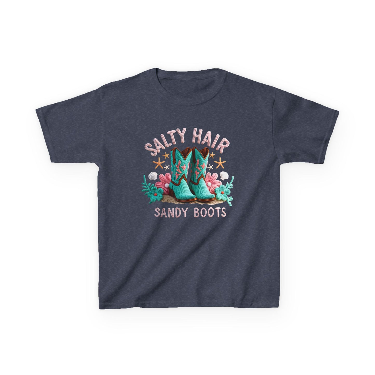 Salty Hair, Sandy Boots" Tee