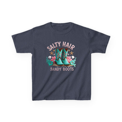 Salty Hair, Sandy Boots" Tee