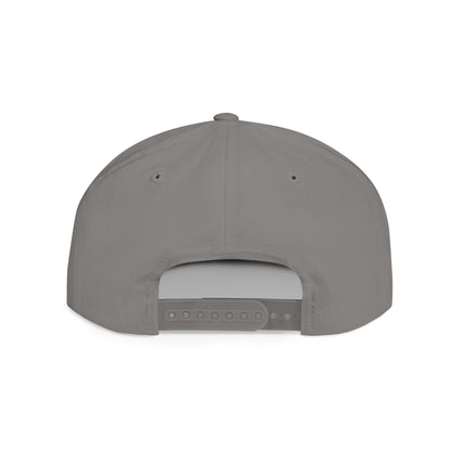 Mama Checkerboard Flat Bill Snapback Hat — Retro Pink Script Cap for Moms