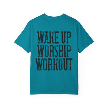 “Wake Up Worship Workout” - Front& Back