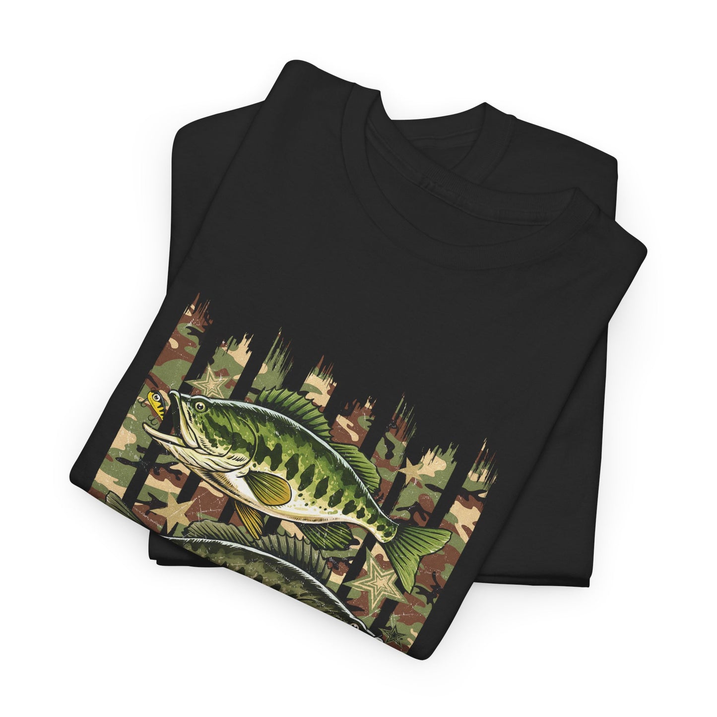 Fishing Bass Camouflage Tee
