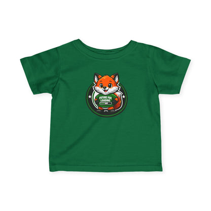 Infant Tee — Cute Fox 'Future Firefighter' Baby Shirt