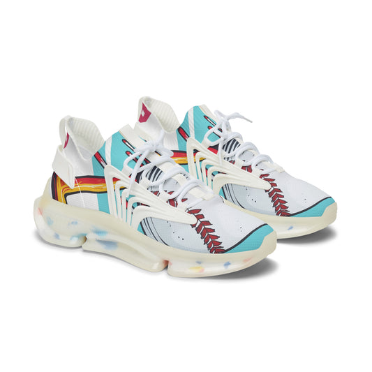 Baseball Stitch Women's Mesh Sneakers