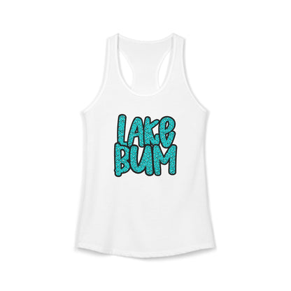 Lake Bum Racerback Tank