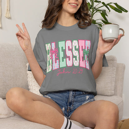 Blessed Floral Tee