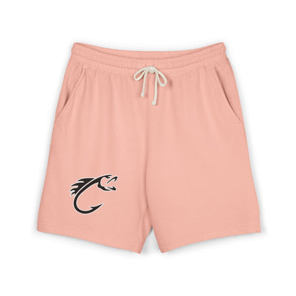 Lightweight Fleece Sweat Shorts with Fishing Hook Logo