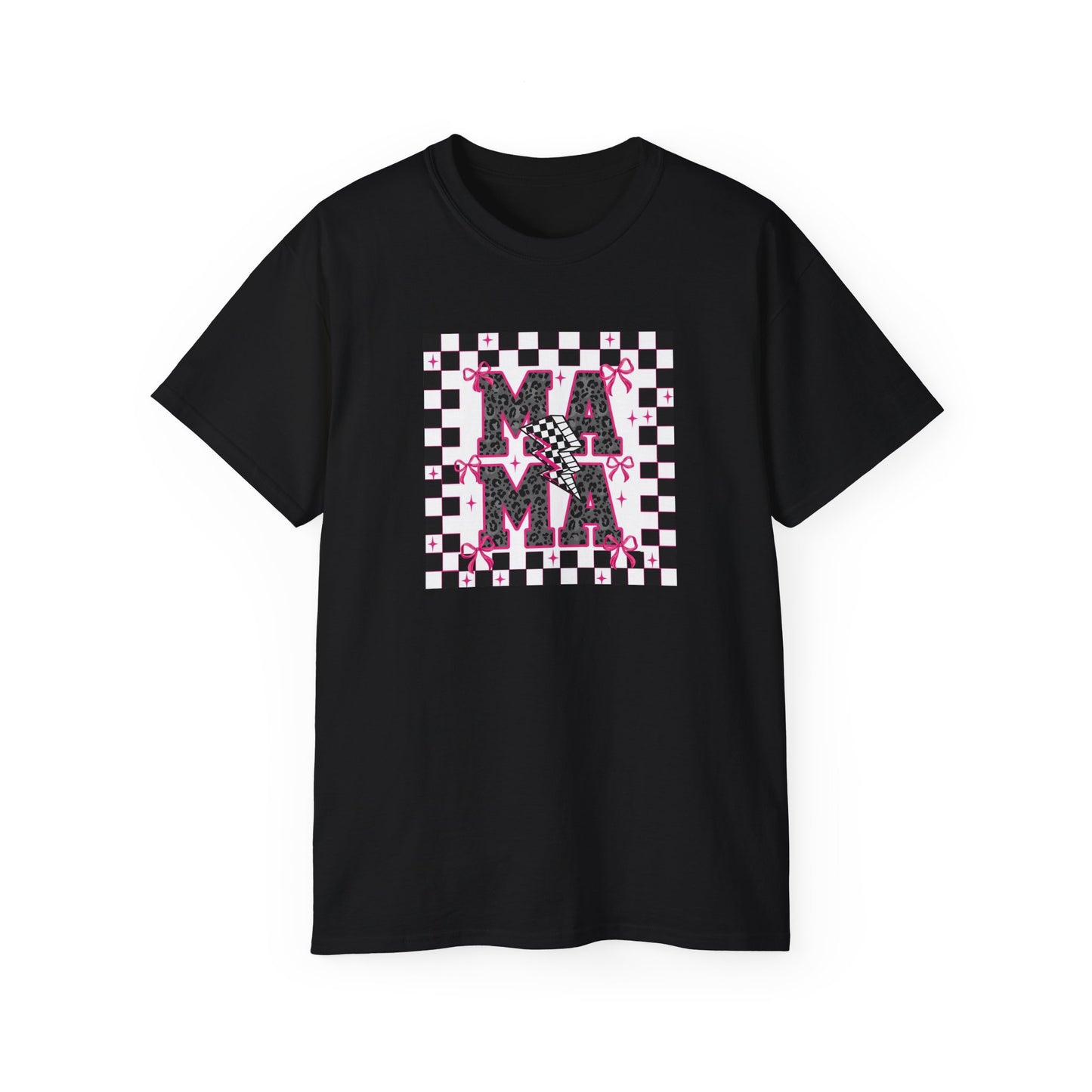 Mama Checkerboard Tee