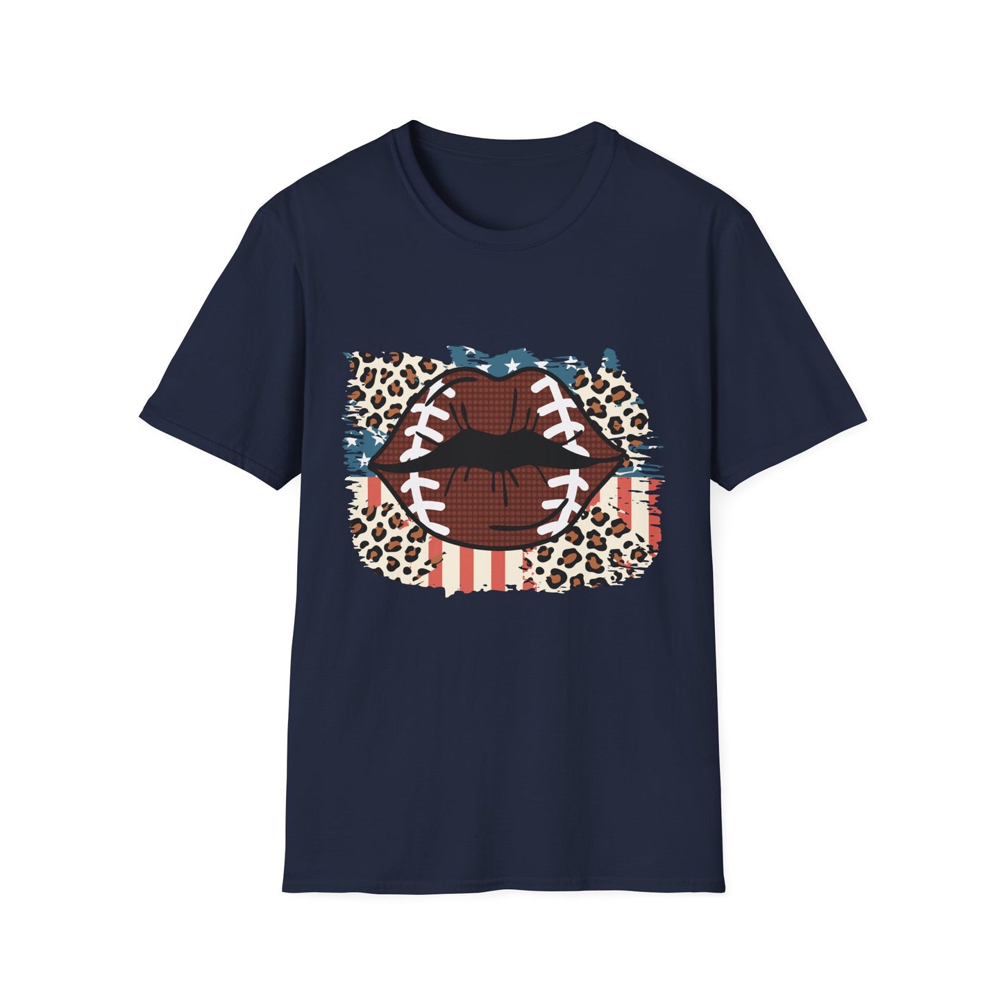 Football Lips Graphic Tee