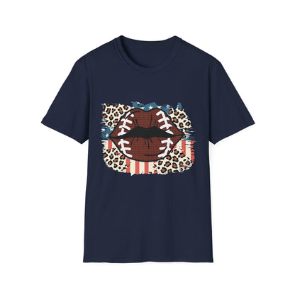 Football Lips Graphic Tee