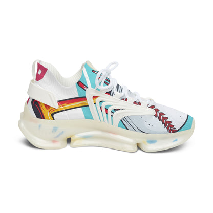 Baseball Stitch Women's Mesh Sneakers
